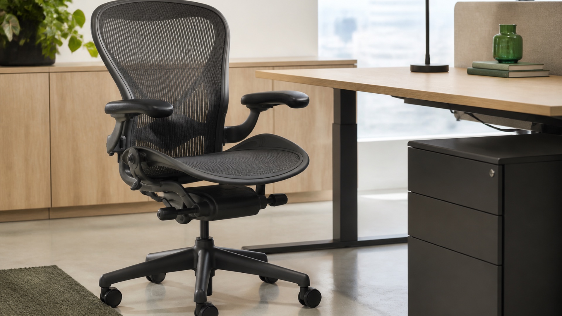 Professional office seating ready for reuse